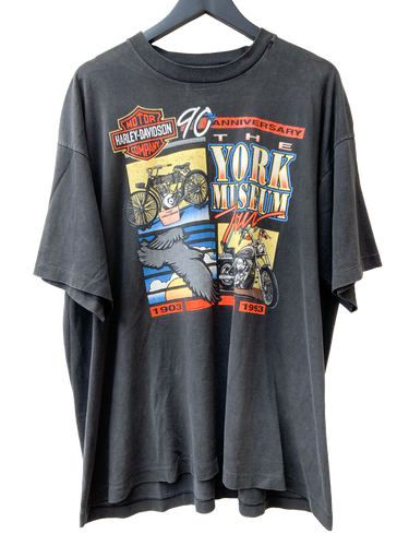 1993 HARLEY DAVIDSON 'YORK MUSEUM' SS TEE - XL