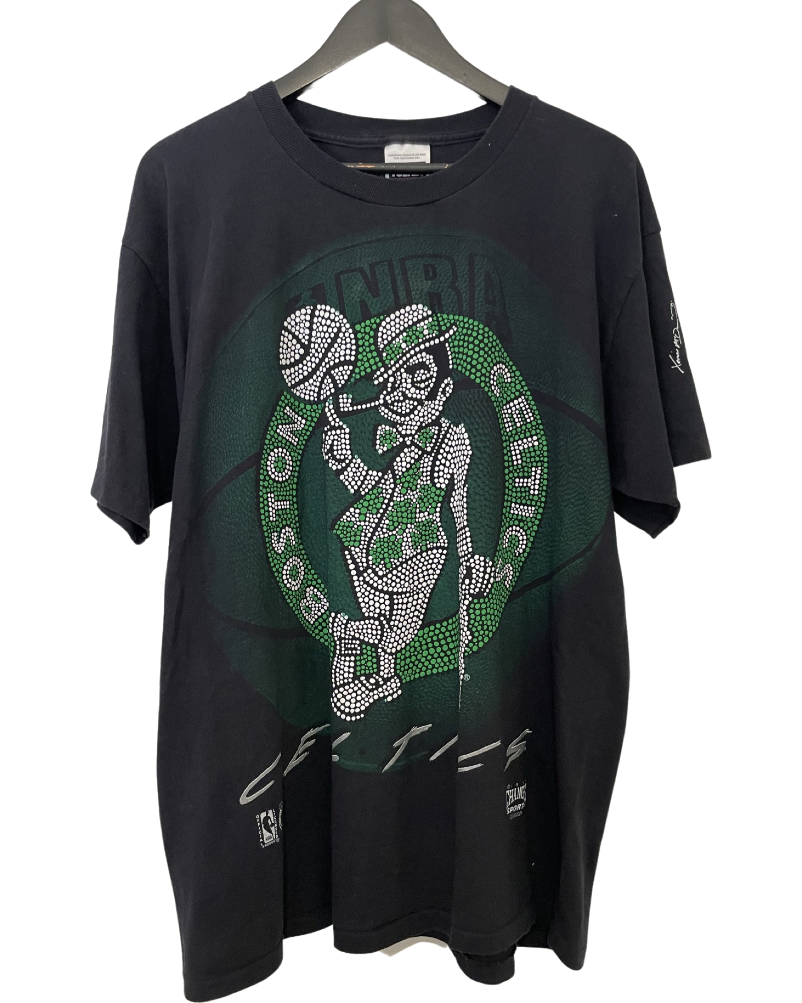 CustomCat Boston Celtics Retro NBA T-Shirt White / XL