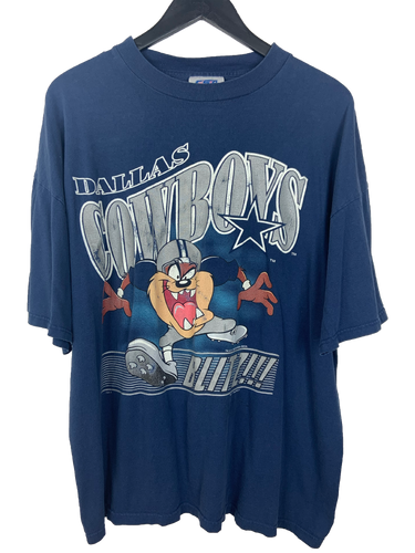 1996 DALLAS COWBOYS X TAZ TEE - XL