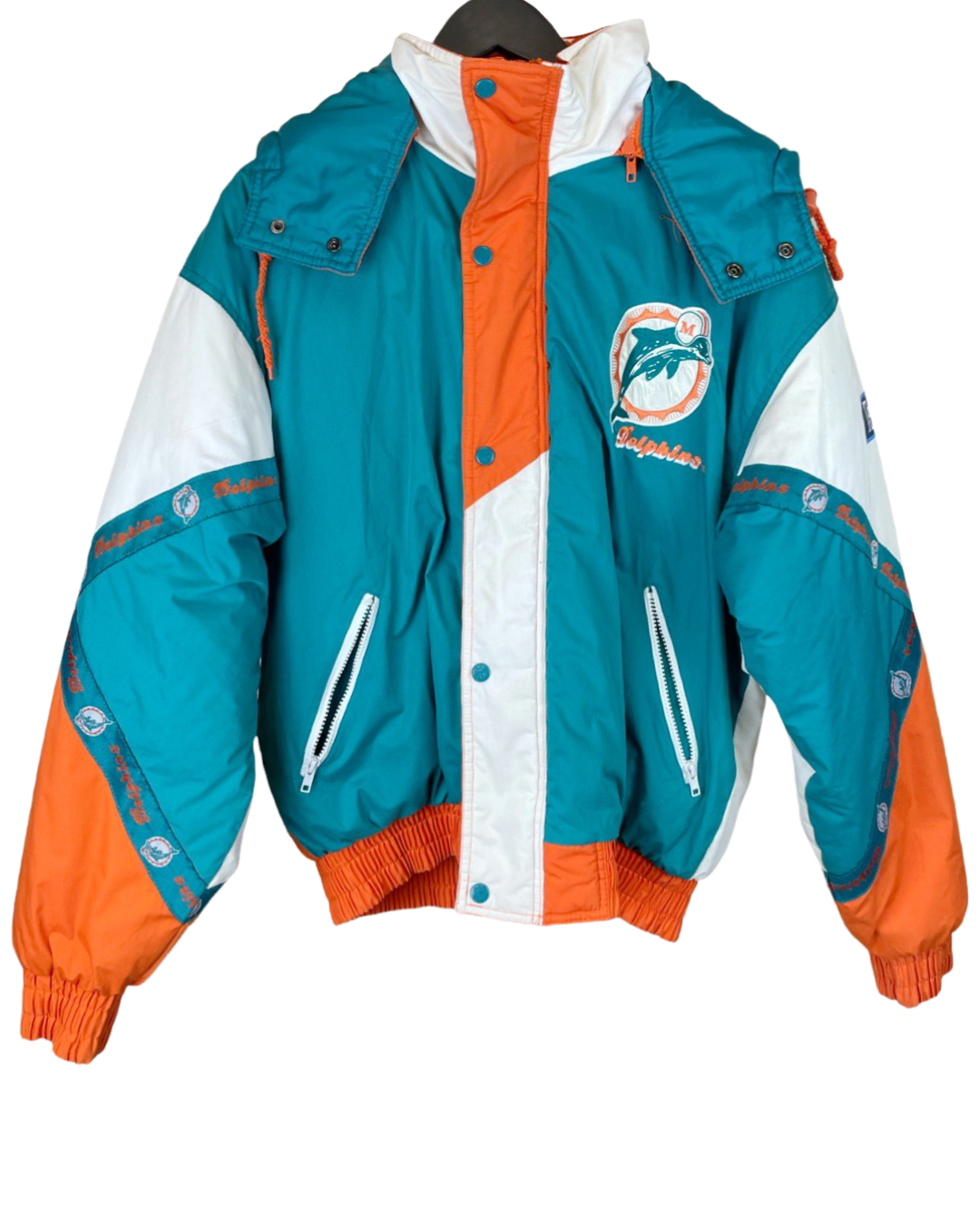 Vintage Miami Dolphins Pro Player Jacket Coat Mens Size XL -   Israel