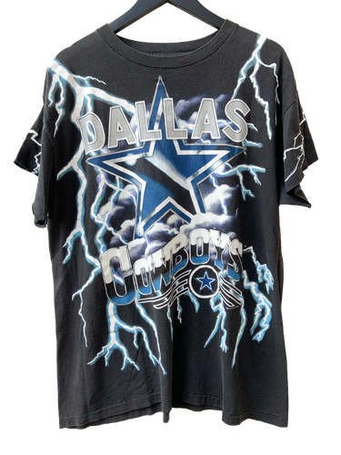 1993 DALLAS COWBOYS 'LIGHTNING' TEE - XL