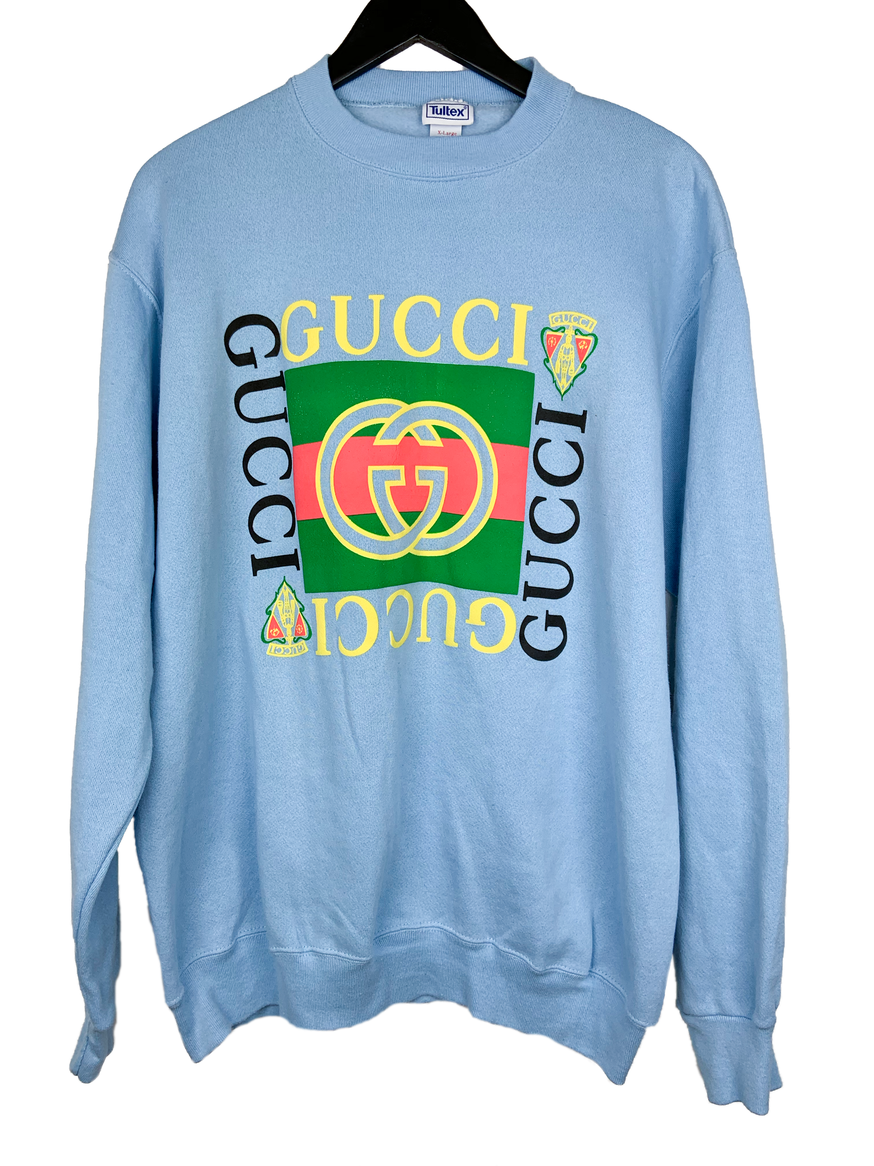 VINTAGE GUCCI BOOTLEG JUMPER - XL